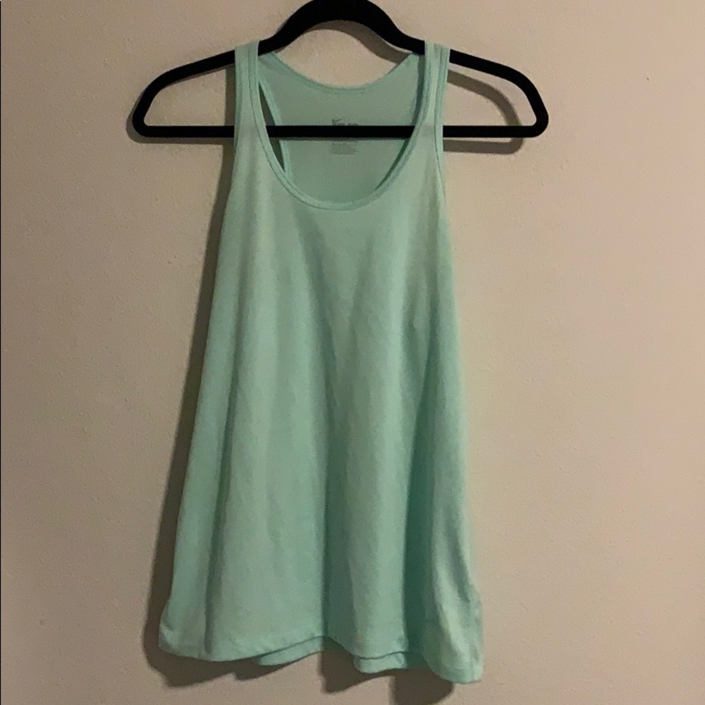 Mint green Nike tank